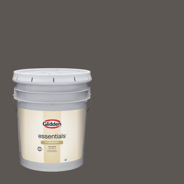 Glidden Essentials 5 gal. PPG0998-7 Undercover Satin Exterior Paint