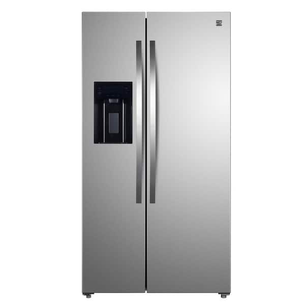 KENMORE 20 cu. ft. Counter Depth Side-by-Side Refrigerator in Fingerprint Resistant Stainless Steel