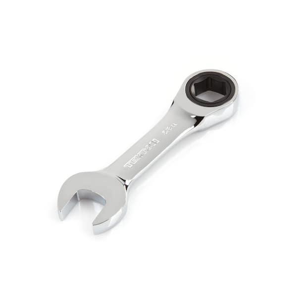 TEKTON 5/8 in. Stubby Ratcheting Combination Wrench
