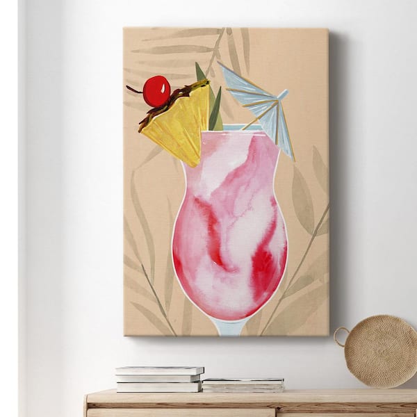 Wexford Home Tropical Cocktail II By Wexford Homes Unframed Giclee Home Art  Print 18 in. x 12 in. WC03-2757021-R - The Home Depot