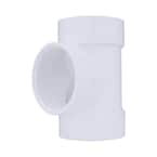 2 in. DWV PVC Flush Cleanout Tee Fitting