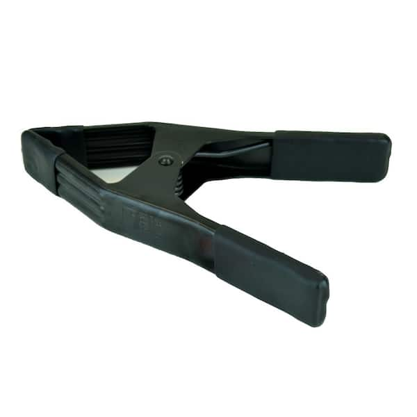 BESSEY XM Series 3 in. Capacity Steel Spring Clamp in Black with 3.3125 in. Throat Depth