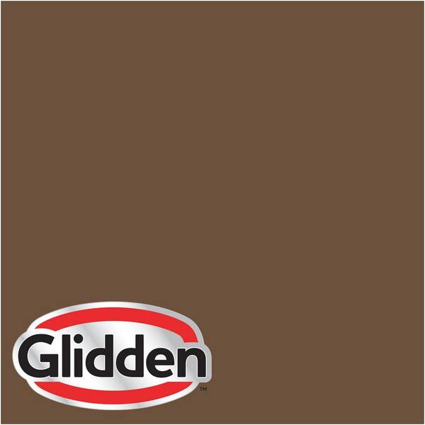 Glidden Premium 1-gal. #HDGO52D Rich Mocha Satin Latex Exterior Paint