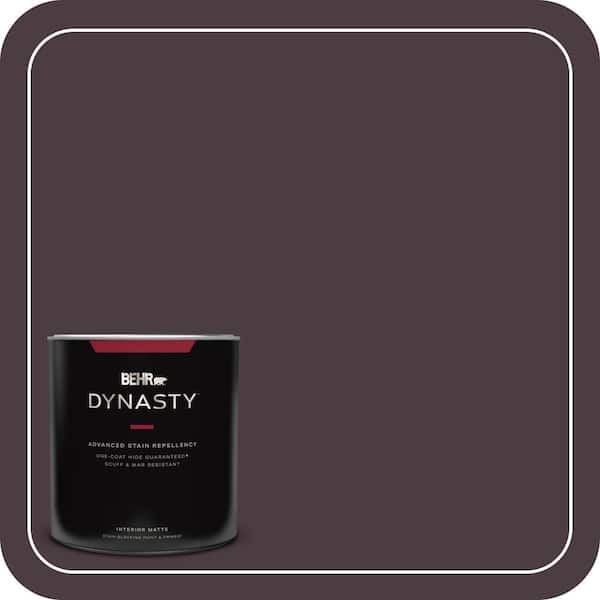 BEHR DYNASTY 1 qt. #T18-04 Nocturne Shade Matte Interior Stain-Blocking Paint and Primer