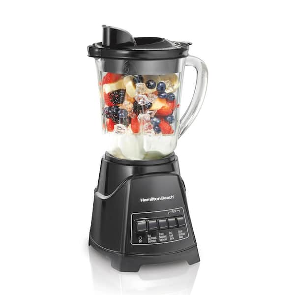 Power Elite 40 oz. 4-Speed Multi-Function Black Blender