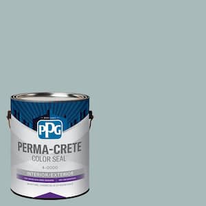 Color Seal 1 gal. PPG1145-4 Blue Willow Satin Interior/Exterior Concrete Stain