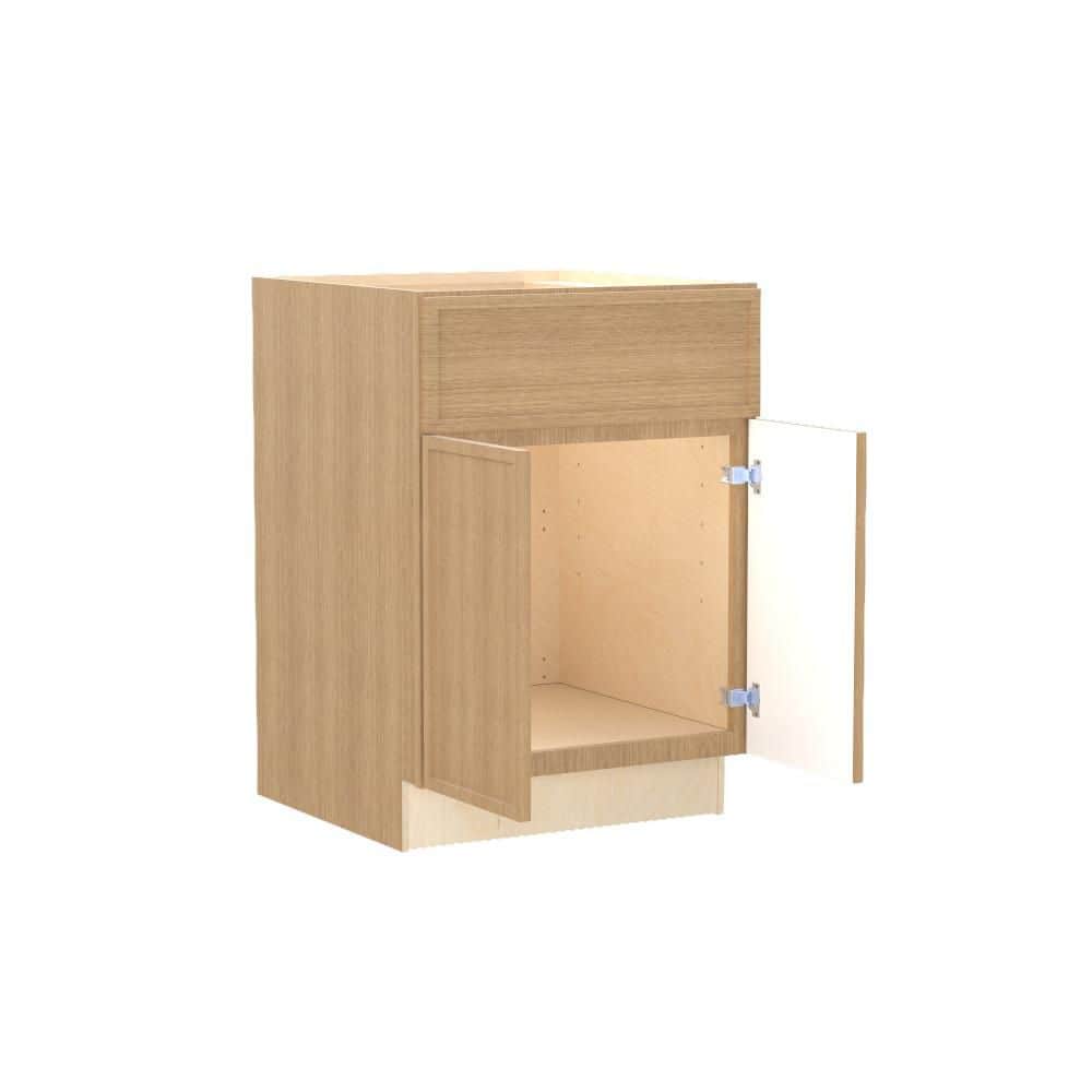 Franklin 30 in. W x 21 in. D x 34.5 in. H Assembled Plywood Sink Base Bath Cabinet in Vanguard Oak with Soft Close price history on PriceWatchPro