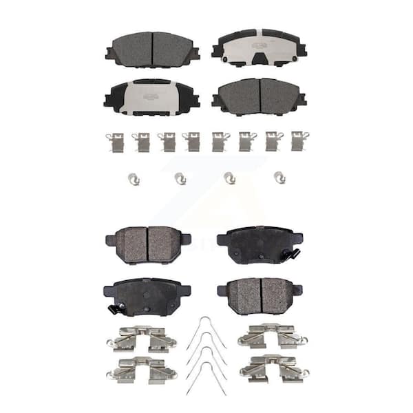 TEC Front Rear Ceramic Brake Pads Kit For Toyota Corolla Prius Prime KTC-100706