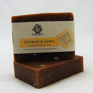 5 oz. Oatmeal & Honey - Handmade Goats Milk Bar Soap