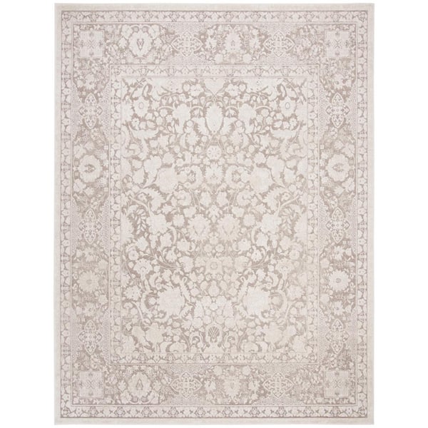 Reflection 10 ft. x 14 ft. Beige/Cream Oriental Area Rug