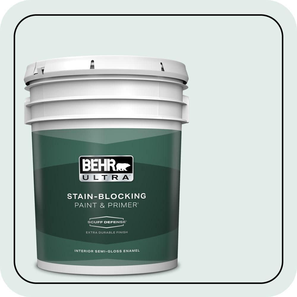 5 gal. #ICC-92 Refreshed Extra Durable Semi-Gloss Enamel Interior Paint & Primer price history on PriceWatchPro