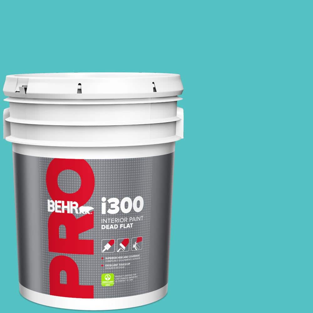 5 gal. #500B-4 Gem Turquoise Dead Flat Interior Paint price history on PriceWatchPro