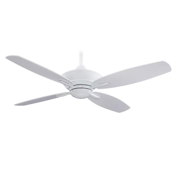 New Era 52 in. Indoor White Ceiling Fan with Remote Control