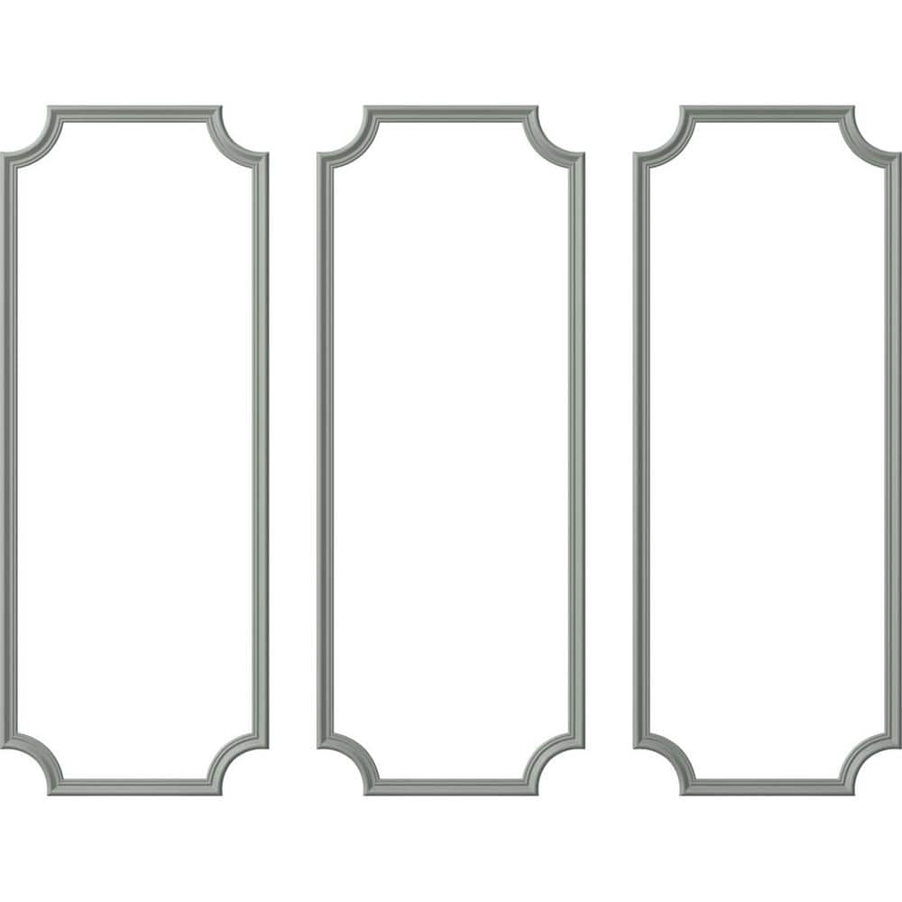 Ekena Millwork 28 in. W x 72 in. H Unfinished Polyurethane Claremont