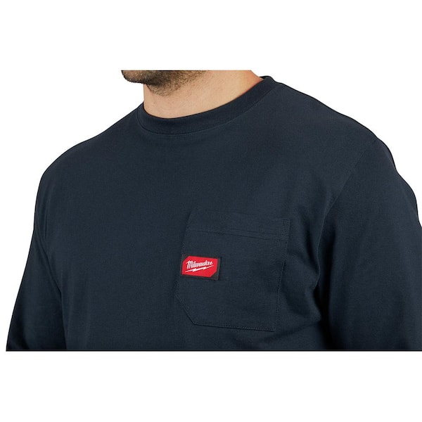 MILWAUKEE Heavy Duty T-Shirt - Long Sleeve Logo – The Power Tool Store