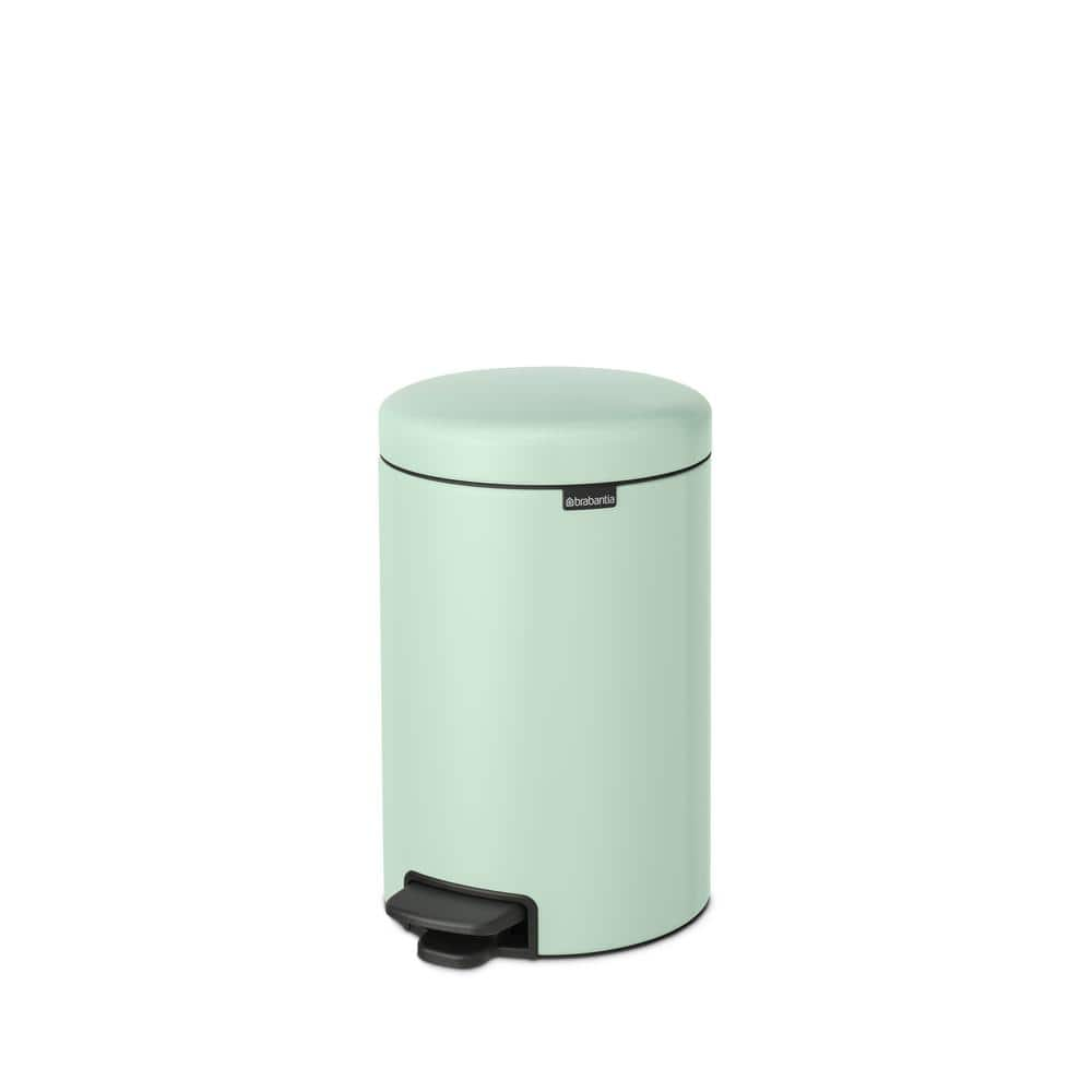 Brabantia NewIcon 3.2 Gal. (12 l) Jade Green Step-On Trash Can 233906 ...