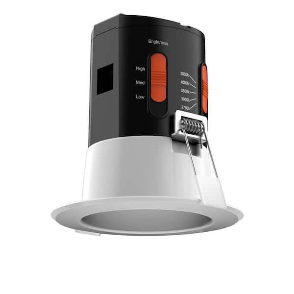 KODO Premium Downlight 3 in. White Integrated LED Recessed Kit