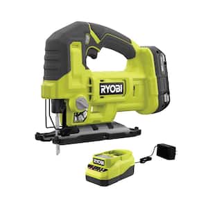 ONE+ 18V Cordless Jig Saw Kit with 1.5 Ah Battery and Charger