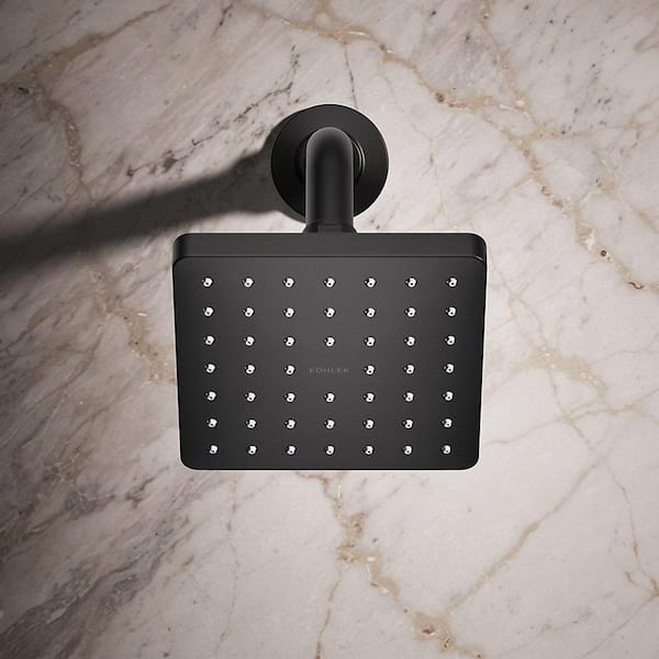 KOHLER Parallel 1-Spray Patterns 5 in. Wall Mount Fixed Shower