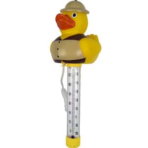 Safari Duck Floating Swimming Pool and Spa Thermometer