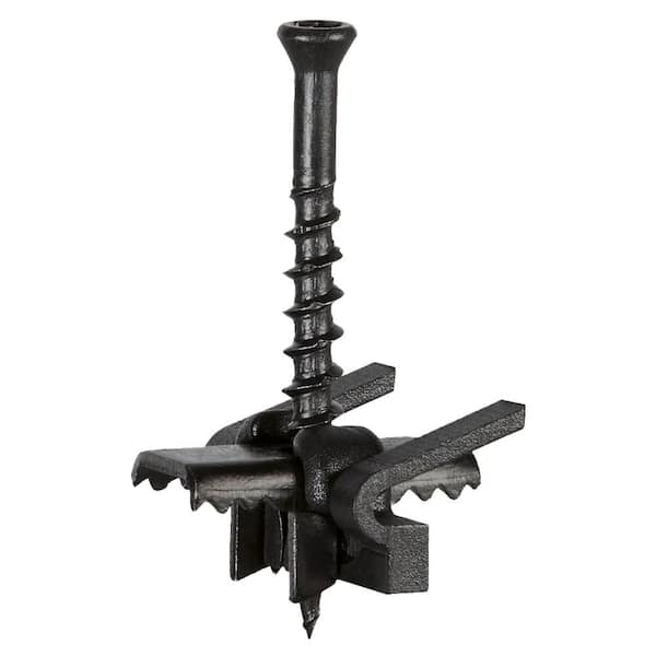 Grip-Rite Ninja Hidden Deck Clip Number 316 Stainless Steel Black