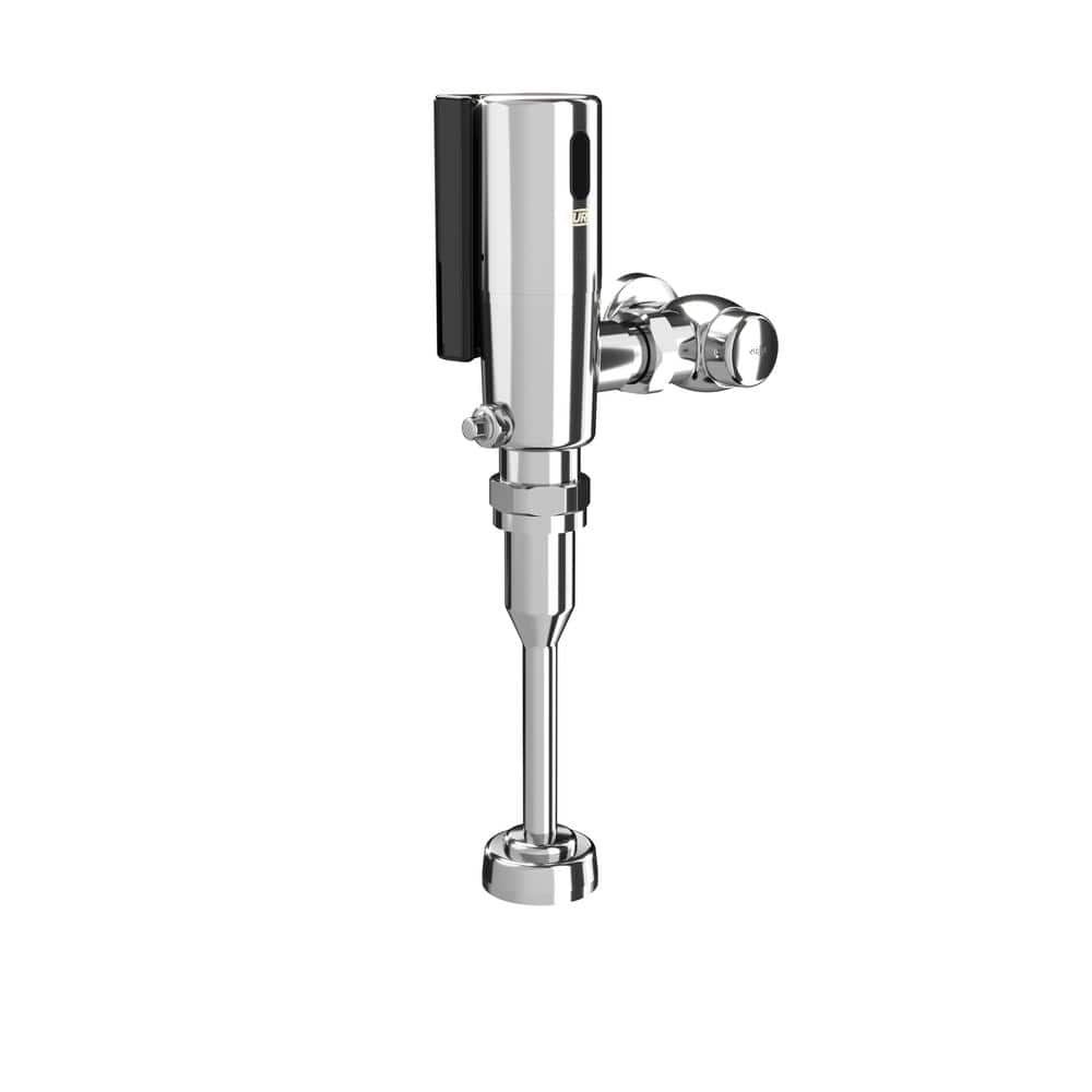 Zurn AquaSense ZTR Series Connected, Exposed Sensor Battery Urinal Flush Valve, 1.0 GPF, in Chrome