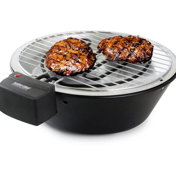 Black Tabletop Electric Barbecue Grill, Electric Outdoor Grills