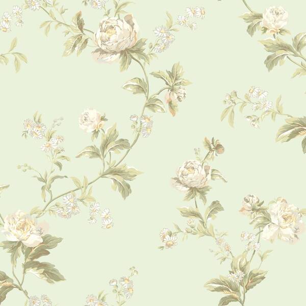 York Wallcoverings Waverly Classics Forever Yours Trail Wallpaper