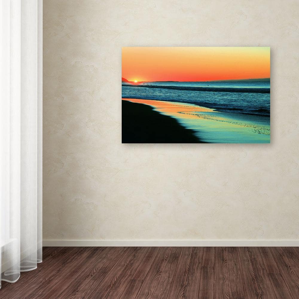 Good Morning Sunshine Framed Canvas Art 22x32