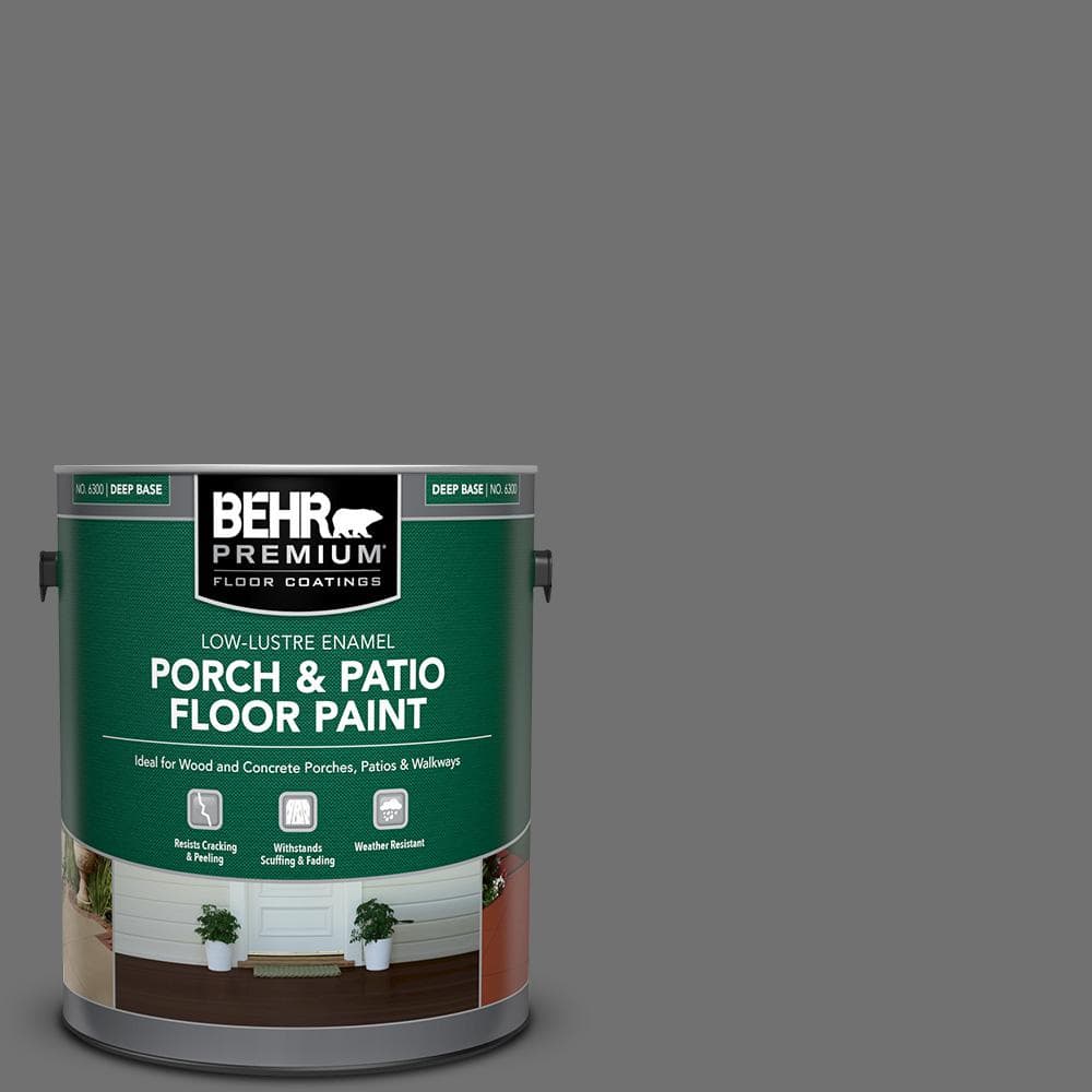 1 gal. #AE-48 Machine Gray Low-Lustre Enamel Interior/Exterior Porch and Patio Floor Paint price history on PriceWatchPro