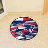 FANMATS San Francisco 49ers Patterned 2 ft. x 2 ft. XFIT Round Area Rug  23360 - The Home Depot