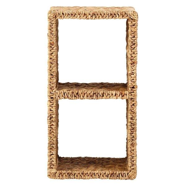 Unbranded Barrie 16 in. Square Cube in Natural