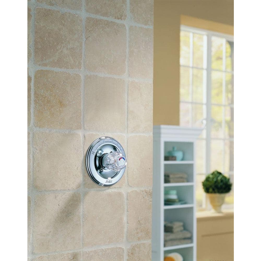 Polished Chrome Single-Function Shower Valve Trim Kit