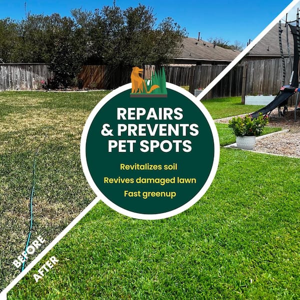 Pet Patch 43 fl. oz. 2,500 sq. ft. All Purpose Liquid Lawn Fertilizer for Pet Spot Repair 0-0-.1 NPK