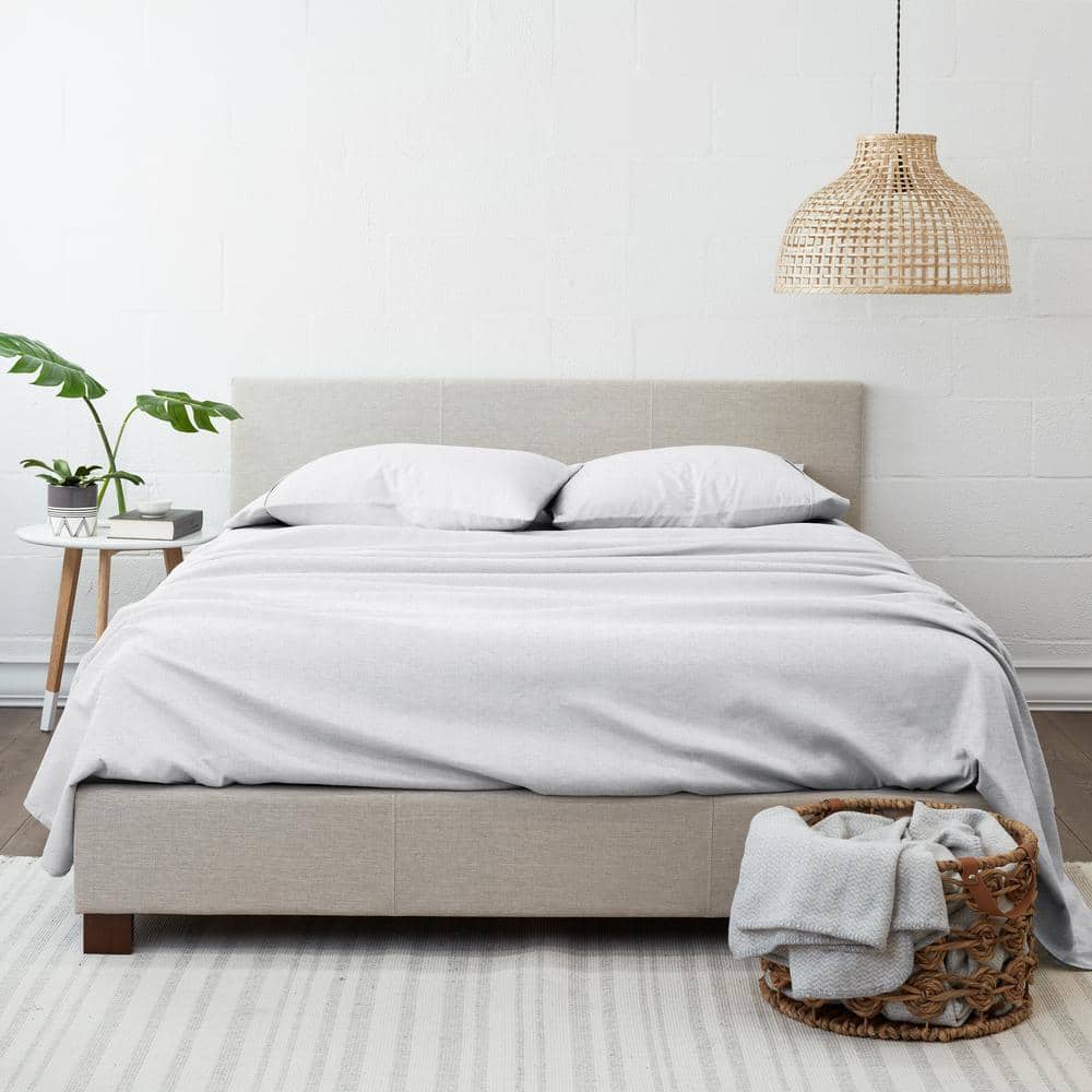 White Twin Deep Pocket Microfiber Sheet Set