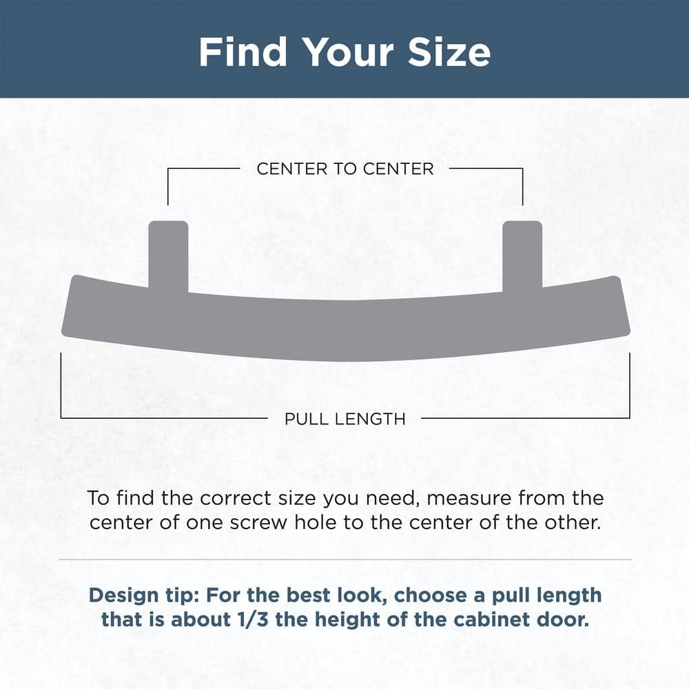 Matte Black Modern Rectangular Cabinet Handle Pull