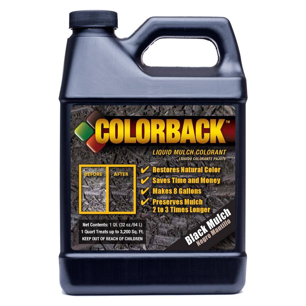 1 qt. Black Mulch Color Covering up to 3200 sq. ft. price history on PriceWatchPro