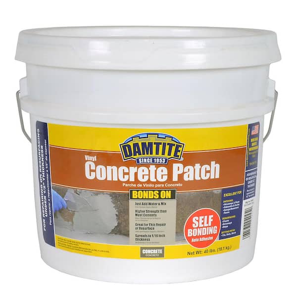 Quikrete 40 lb. Vinyl Concrete Patch Repair 113340 - The Home Depot