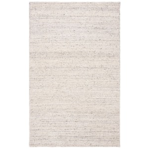 Himalaya Ivory 6 ft. x 9 ft. Solid Color Area Rug