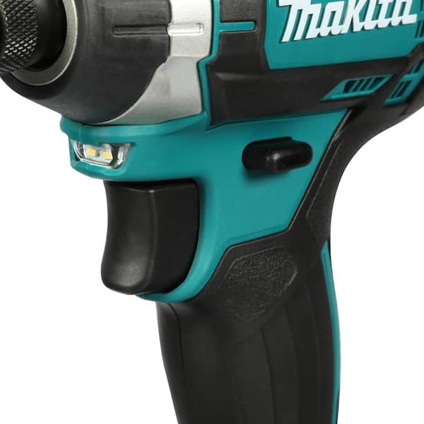 Makita 18V LXT Lithium-Ion 1/4 in. Cordless Variable Speed Impact Driver  (Tool-Only) XDT11Z The Home Depot