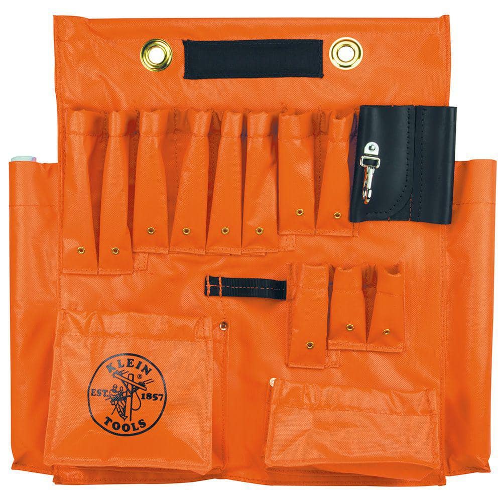 Tool Drawer Organizer Pliers Holder Insert Orange and Black Foam Tray 3  Pockets