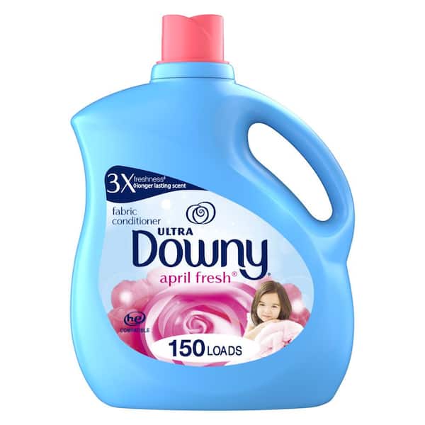 Downy 129 oz. April Fresh Liquid Fabric Softener (150-Loads)