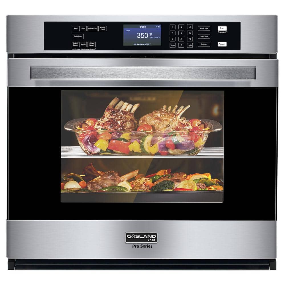 GASLAND Chef 30'' Gas Stove Oven With 5 Sealed Gas Burners, Dual Feul