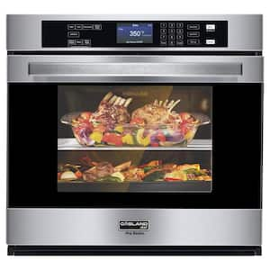 30 in. 5.0 cu. ft. Single Electric Wall Oven with Convection and Self-Cleaning in Stainless Steel