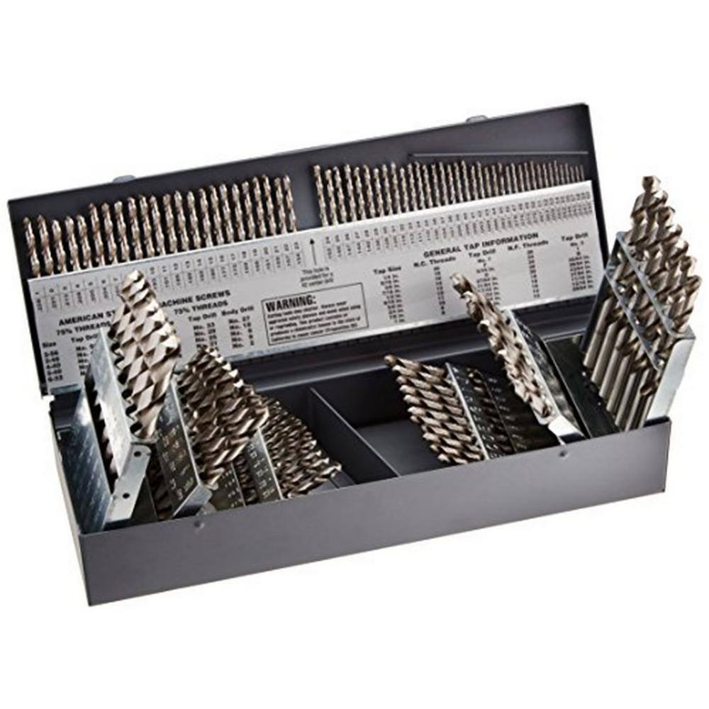 12 Pack Viking Drill and Tool 11750#12 Type 210 118 Degree Bright HSS Taper Length Drill Bit