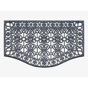 A1 Home Collections A1HC Welcome Flocked Black/Beige 30 in. x 60 in. Rubber  and Coir, Heavy Duty, Extra Large Welcome Doormat A1HC200112WELNW - The  Home Depot