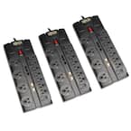 12-Outlet Surge Protector 3-Pack