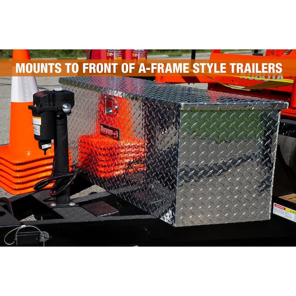 BUYERS PRODUCTS 18.5 in. x 15 in. x 49 in. Diamond Plate BUYERS PRODUCTS 18.5 in. x 15 in. x 49 in. Diamond Plate
