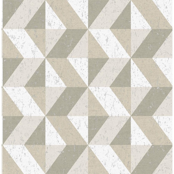 Decorline Cerium Dark Grey Concrete Geometric Dark Grey Wallpaper Sample