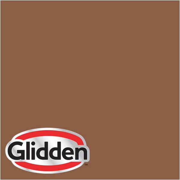 Glidden Premium 5-gal. #HDGO26 Fresh Baked Pumpernickel Satin Latex Exterior Paint